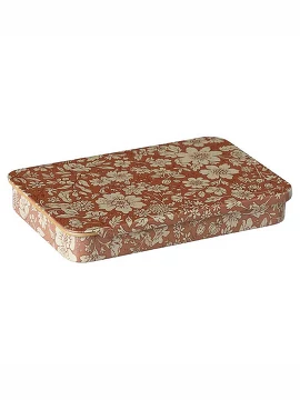 Коробка металлическая с выдвижной крышкой, 9,5 см Blossom Heather Maileg