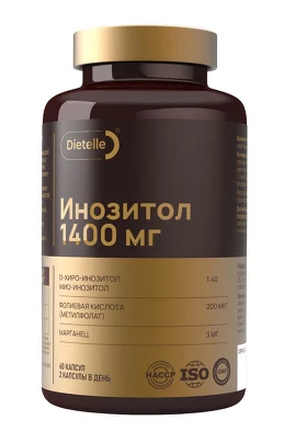 БАД. Инозитол 1:40 (60 таблеток) Dietelle