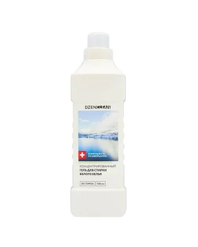 Гель для стирки белого белья концентрированный 920 мл, DzenClean