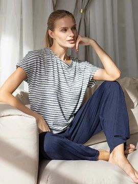 Комплект Home&Sleepwear (футболка и брюки) Opium