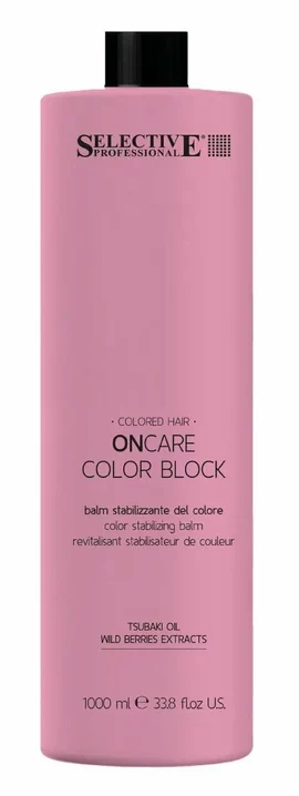 Кондиционер для стабилизации цвета Onc color block, 1000 мл Selective Professional