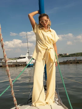 Костюм Стильный дуэт (блузка и брюки) LT Collection