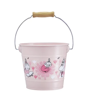 Ведро эмалированное Moomin Девушка в саду Pink 2 л Muurla