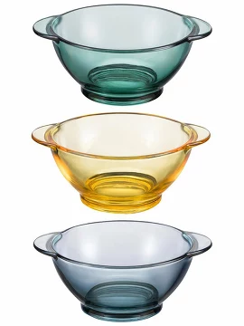 Набор салатников Glaskraft (3 пр.), 450 мл Elan Gallery