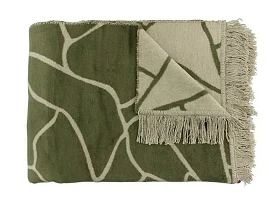 Плед Lineas Olive, 150х200 см Claudi
