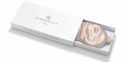 Маска для глаз 21,5х10,5 см Eye Mask Blush Ivory Gingerlily