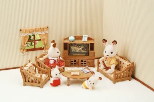 Набор игровой мебели. Гостиная уютная Sylvanian Families