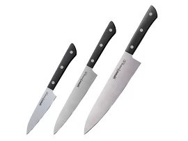 Набор ножей 3 в 1 Harakiri (11, 23, 85 мм) Samura