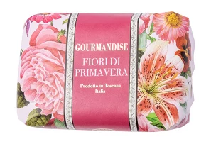 Мыло натуральное парфюмированное Весенние цветы, 200 г Gourmandise