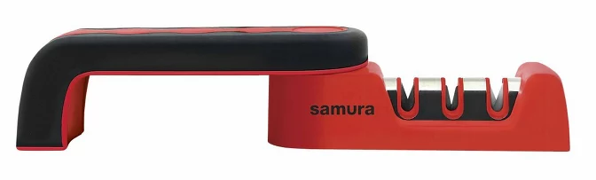 Точилка для ножей трехфункциональная Samura