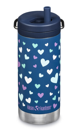Кружка термо TKWide Twist Cap 12oz (355 мл) Navy Hearts Klean Kanteen