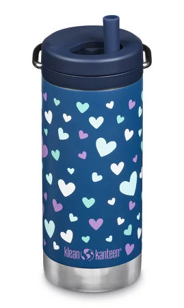 Кружка термо TKWide Twist Cap 12oz (355 мл) Navy Hearts Klean Kanteen