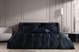 Комплект постельного белья Dark Onyx Allure German Grass