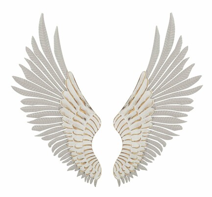 Набор панно декоративных настенных (2 шт.) Wings Natural, 87,6х2,5х104 Mauro Ferretti