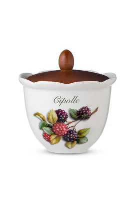 Ёмкость для лука с крышкой Frutti di Bosco 16 см Nuova Cer