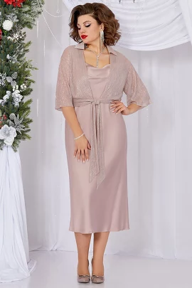 Комплект (платье и блуза) Mira Fashion