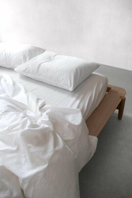 Простыня на резинке Linen Texture