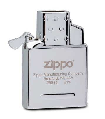 Блок вставной для широкой зажигалки газовый, двойное турбо пламя Zippo