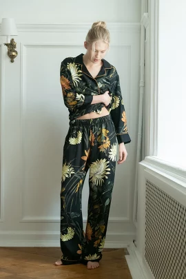 Комплект домашний (жакет и брюки) Rose&Petal Homewear