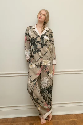 Комплект домашний (жакет и брюки) Rose&Petal Homewear