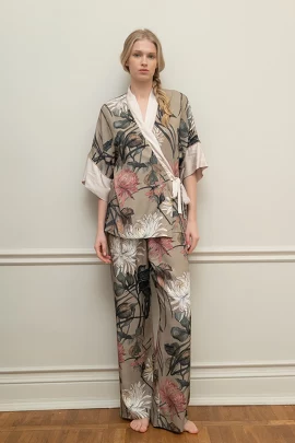 Комплект домашний (жакет и брюки) Rose&Petal Homewear