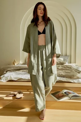 Брюки льняные Linen Texture