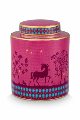 Емкость для хранения Pip's Deerest Darling Metal Pink, 4,4 л, 18х20 см Pip Studio