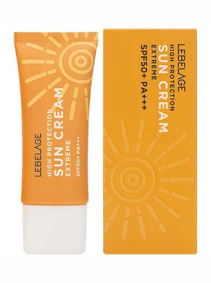 Крем для лица ультразащитный от солнца с высоким фактором SPF50+ PA+++, 30 мл Lebelage
