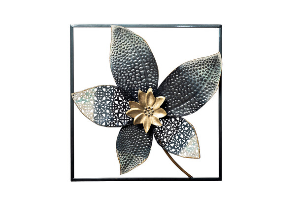 Декор настенный Цветок 50,2х50,2х5,7 см Garda Decor