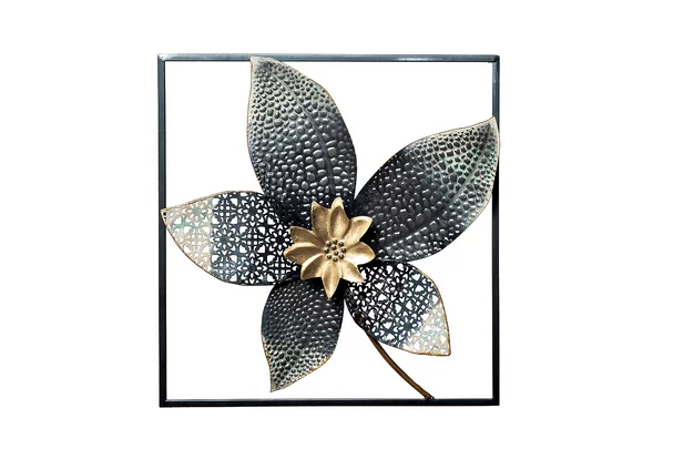 Декор настенный Цветок 50,2х50,2х5,7 см Garda Decor