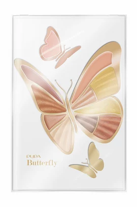 Палетка для макияжа глаз и губ Butterfly, 14,3 г, 002 Pupa