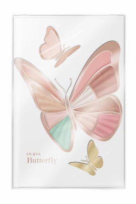 Палетка для макияжа глаз и губ Butterfly, 14,3 г, 004 Pupa