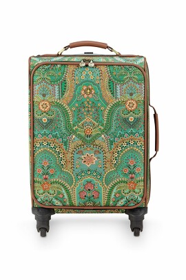 Чемодан маленький Tosca Jabali Green, 24 л, 35х47х22 см Pip Studio