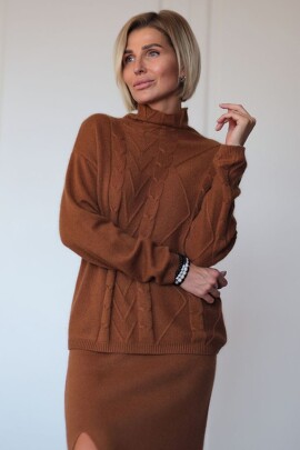 Свитер с косами из кашемира Malmis