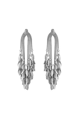 Серьги с каскадом из лепестков TULIPONERO