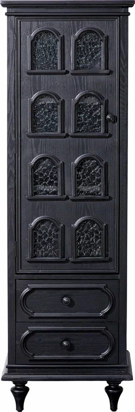 Шкаф Арк Нуар 51х36х163 см Glasar