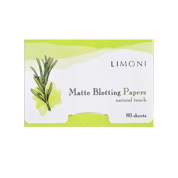 Салфетки матирующие для лица Matte Blotting Papers (80шт.), 80 шт Limoni
