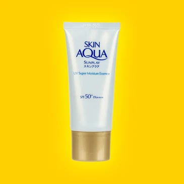 Эссенция для лица и тела солнцезащитная, супер-увлажняющая SPF50 PA+++ Sunplay, 50 гр, Skin Aqua