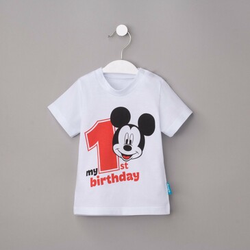 Футболка My 1st Birthday, Микки Маус Disney
