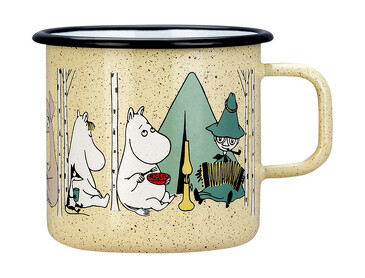 Кружка эмалированная Moomin Поход, 800 мл Muurla