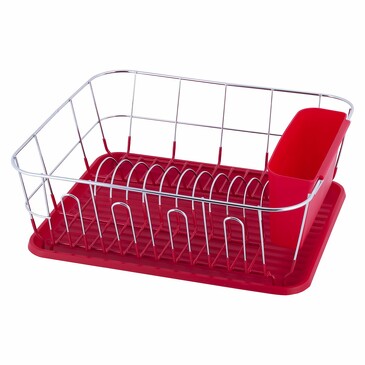 Сушилка для посуды с поддоном 37х33х13,5 см Kamille