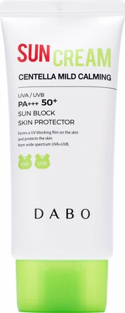 Крем солнцезащитный с центеллой азиатской SPF50+ PA+++, 50 мл Dabo