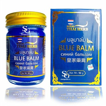 Бальзам для тела от варикоза (синий) (50 г) Thai Herb