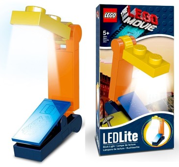Настольная лампа с зажимом для чтения Movie Lego