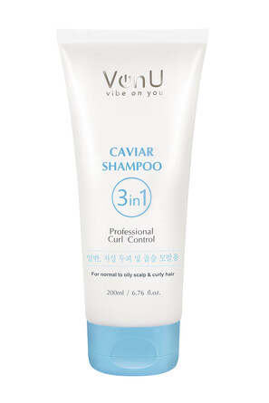 Шампунь для волос с икрой Caviar Shampoo, 200 мл Von-u