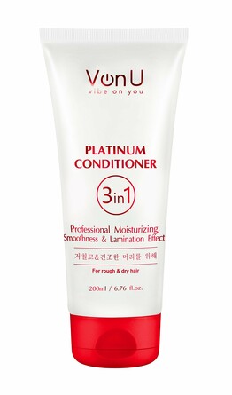 Кондиционер для волос с платиной Platinum Conditioner, 200 мл Von-u