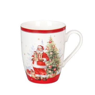 Кружка Happy Santa 350 мл Isabelle Rose Home