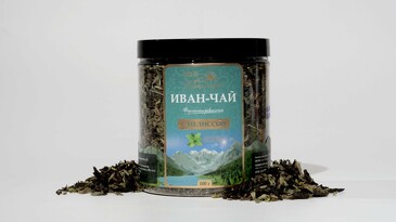 Напиток чайный Иван-чай ферментированный с мелиссой 100 гр Предгорья Белухи Smart Bee