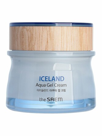 Крем-Гель для лица увлажняющий iceland aqua gel cream, 60 мл The Saem