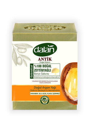 Мыло с оливковым и аргановым маслом, 4 шт, Dalan